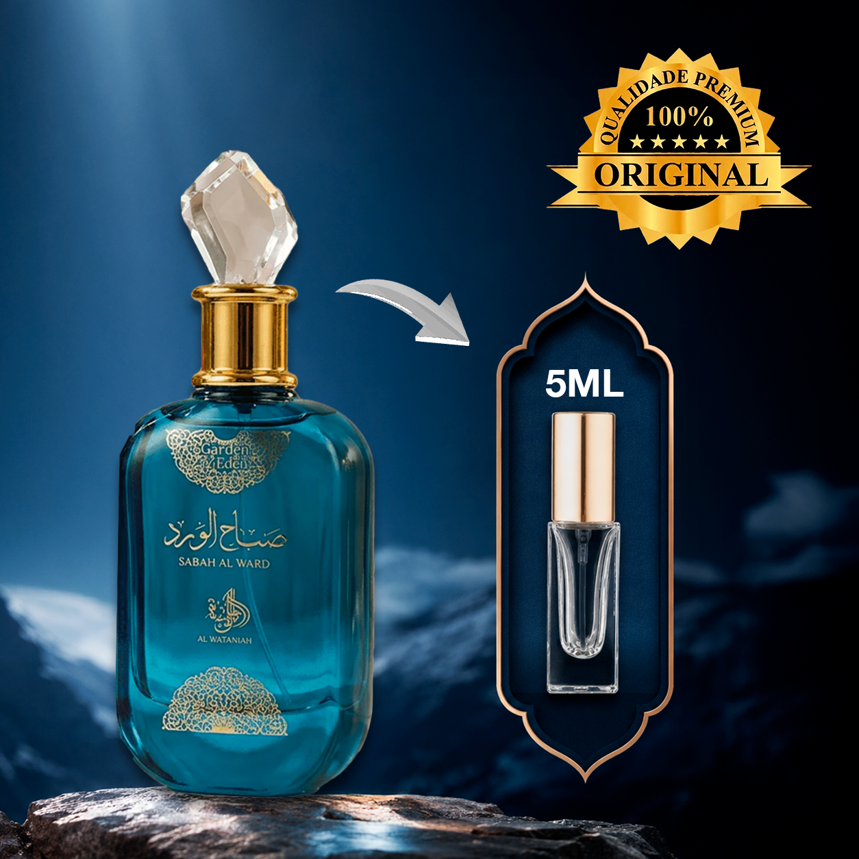 Decant 5ML - Perfume Sabah Al Ward Garden Of Eden EDP