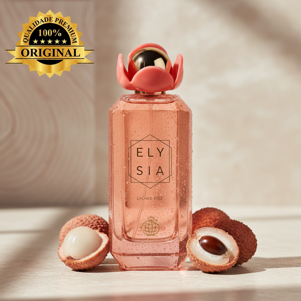 Perfume Elysia Lichee Fizz Fragrance World 100ml Original Importado