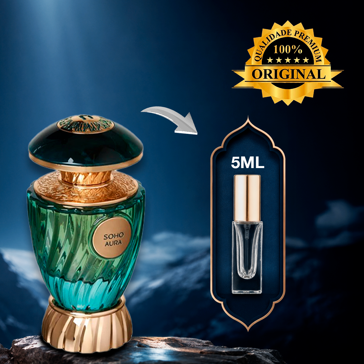 Decant 5ML - Perfume Soho Aura Nayaat EDP
