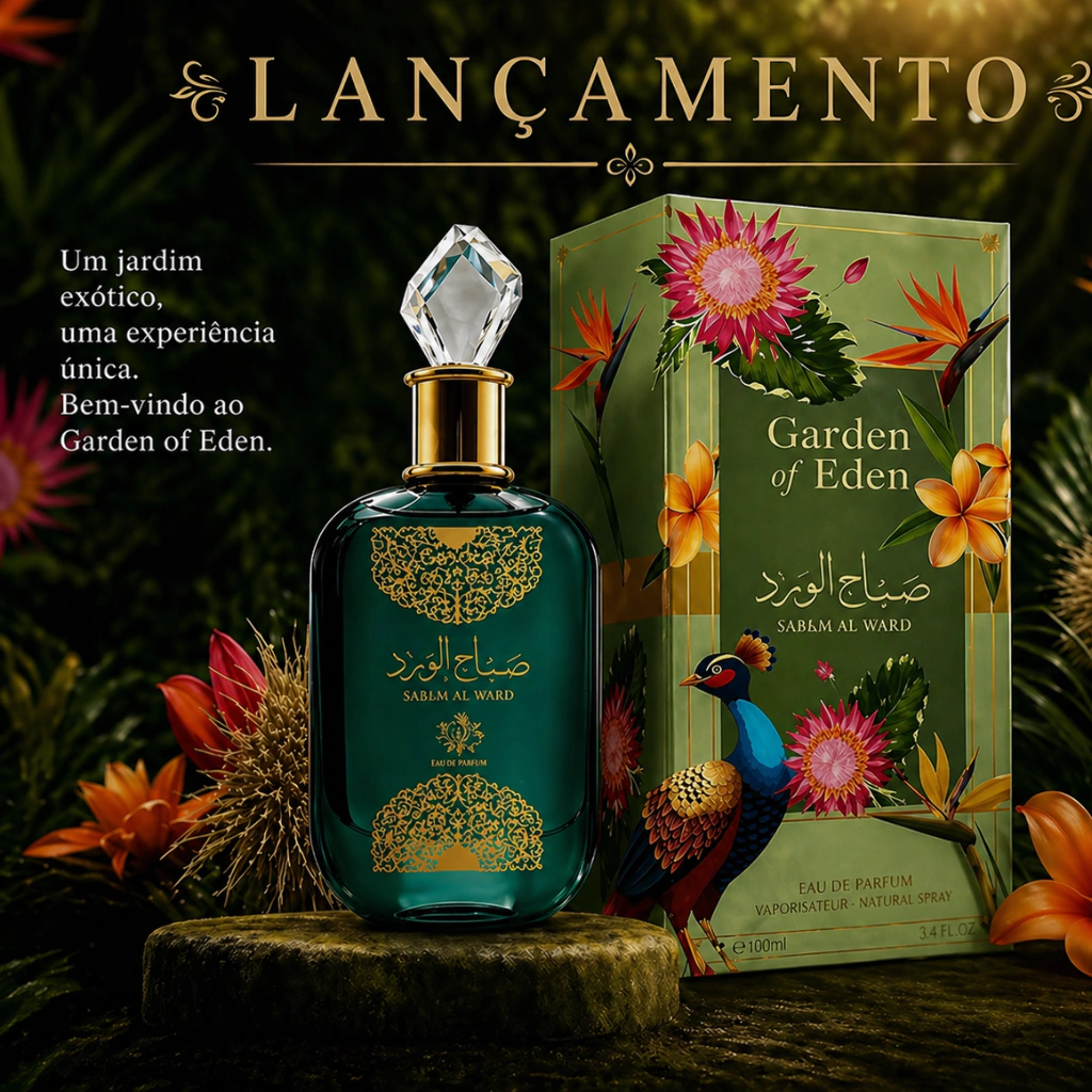 Perfume Feminino Sabah Al Ward Garden of Eden 100ml Eau de Parfum